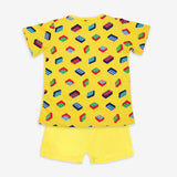 Short Sleeve Top & Shorts Set - Lego Pop - 6 - 12 months