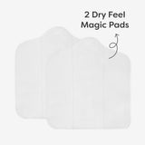 Newborn Dry Feel Magic Pads - Pack of 2