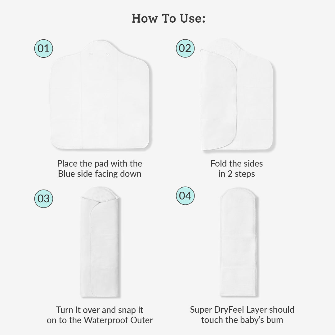 How to use Dry Feel Magic Pads