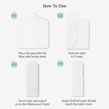 How to use Dry Feel Magic Pads