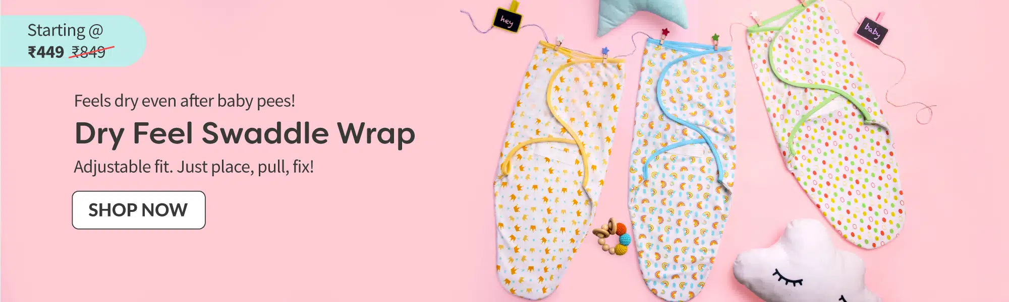  swaddle wrap for newborn baby 
