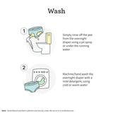 Bedwetting Diapers for Older Kids - Pack of 3 (4-14 years)