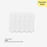 Pack of 5 Terry Pads (Soakers) for BASIC Pocket Diaper with Stitch Defects