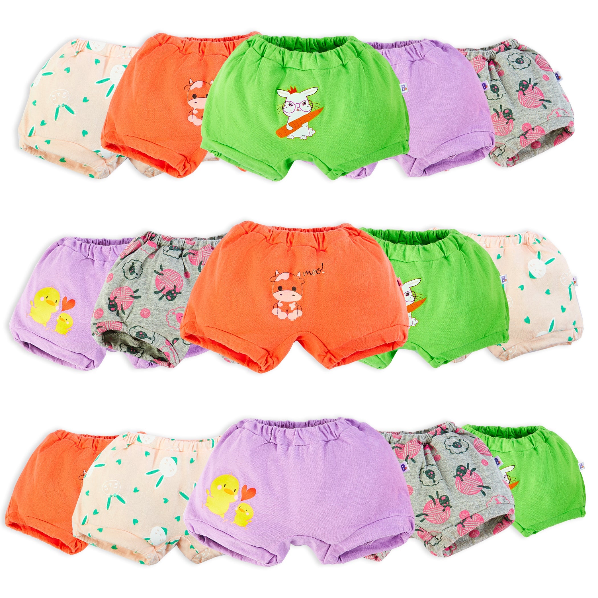 6-9 months / Pack of 15