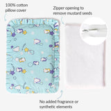 Mustard seed pillow (Little Pingu) and XtraHydrating® Wipes - 40 pack