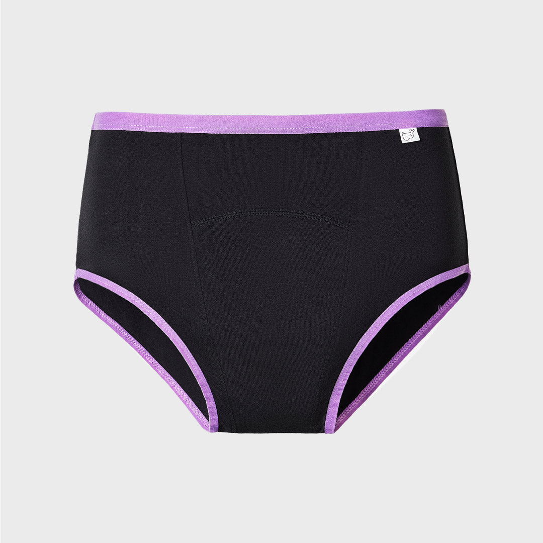 Total Comfort Period Underwear Black