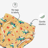 Unisex Toddler Briefs 3 Pack (Sea Saw)