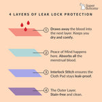 Reusable Cloth Pads for Periods