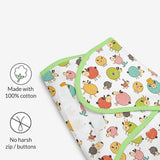 Dry Feel Swaddle Wrap - Ba Ba Sheep