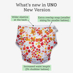 Freesize UNO Cloth Diaper (New Version)