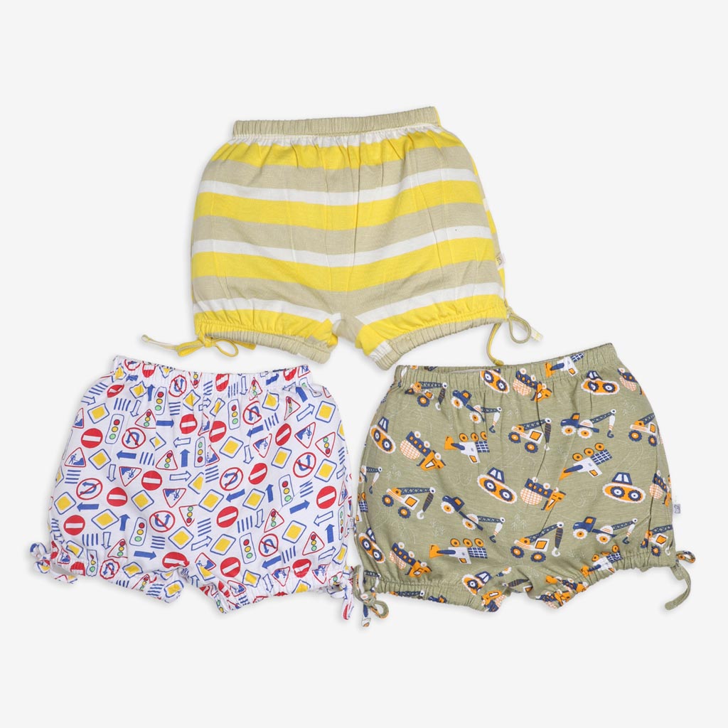 Unisex Toddler Bloomer 3 Pack (Navigator )