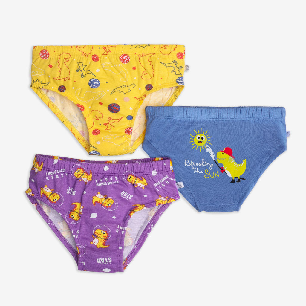 Young Girl Briefs 3 Pack (Finding Dino 2.0)