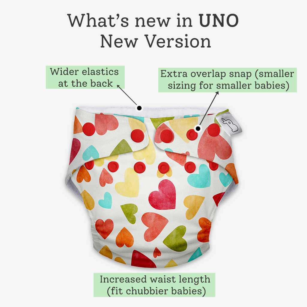 Freesize UNO Cloth Diaper (New Version)