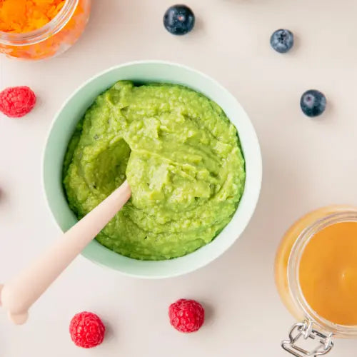 5 month baby food chart