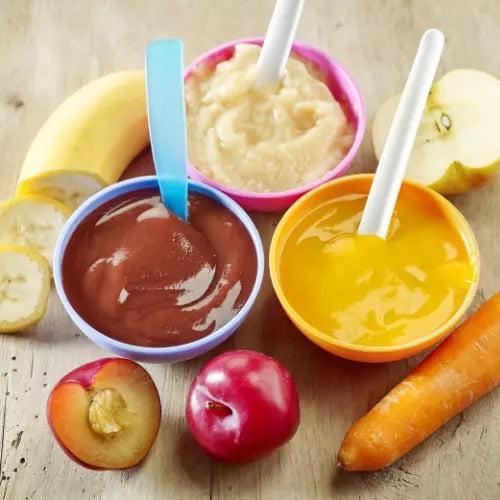 6 month baby food chart