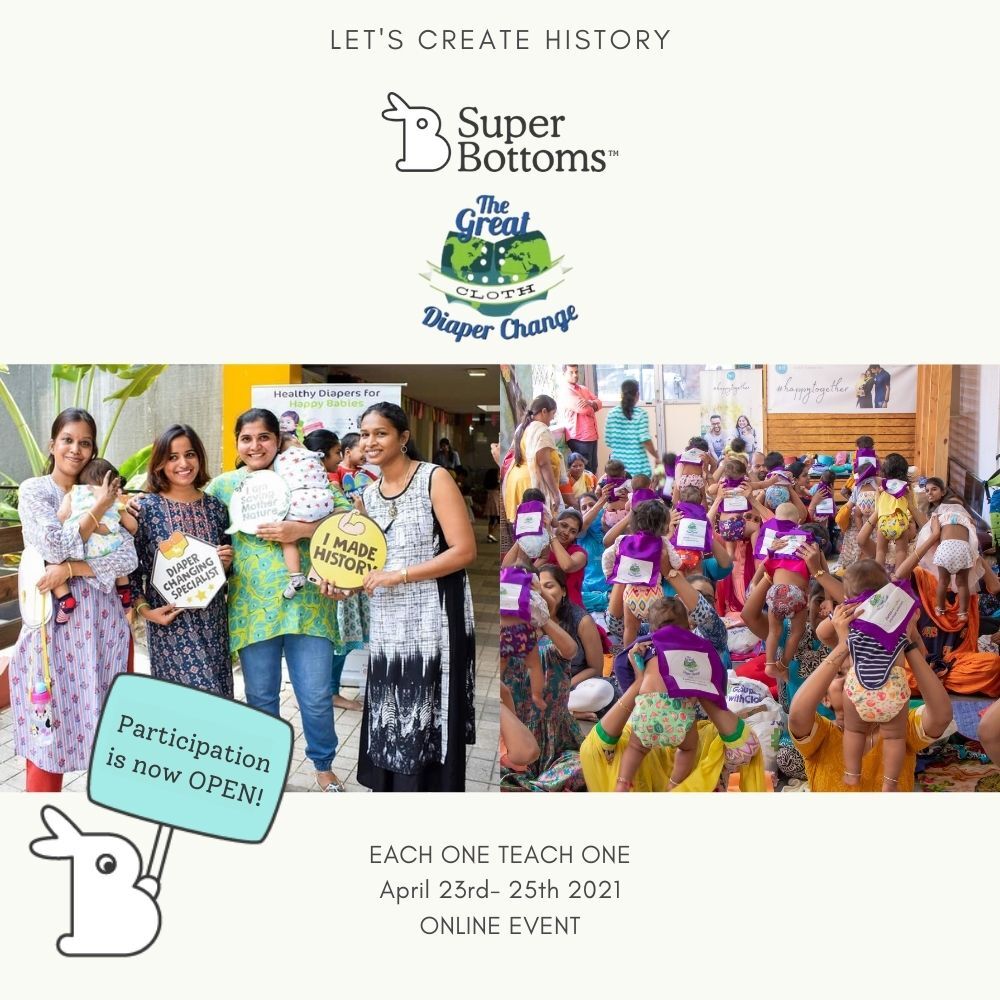 Register for the 2021 Great Cloth Diaper Change