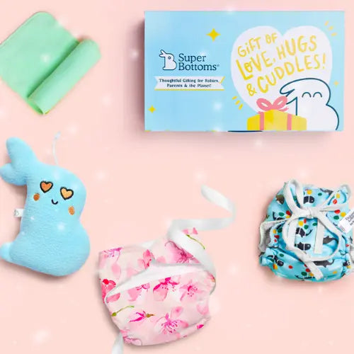 Newborn Baby Essentials Kit Packs by SuperBottoms