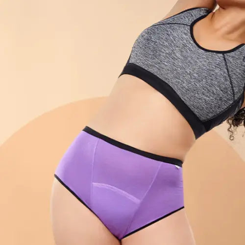 superbottoms MaxAbsorb Period Underwear with Printed Elastic + Free  Waterproof Travel Bag
