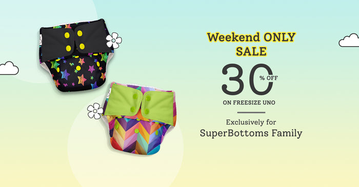 Join SuperBottoms Family Community for exclusive discounts!!