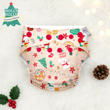Holly Jolly Freesize UNO Cloth Diaper - Limited Edition Curated for Christmas