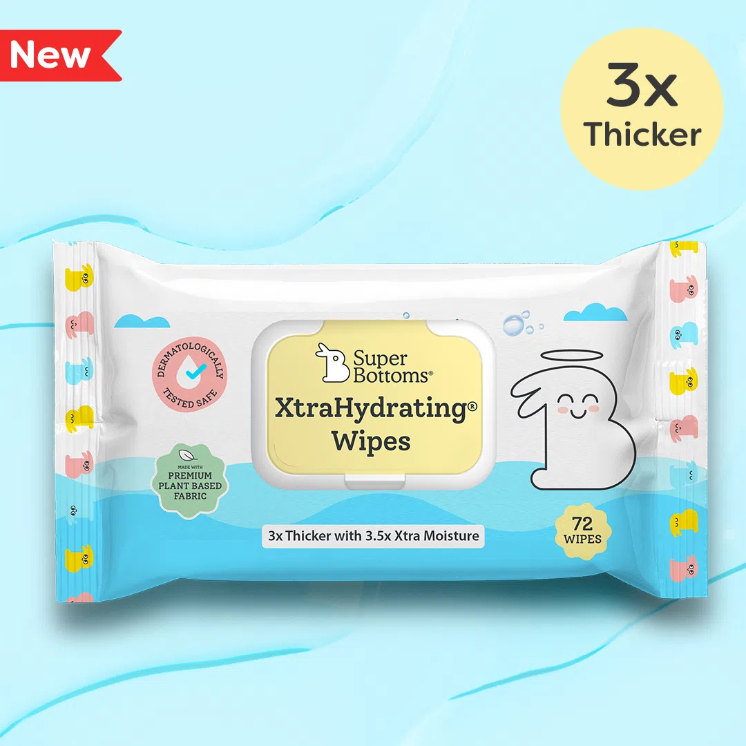 72 pcs - XtraHydrating® Wipes with Mild Natural Fragrance