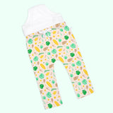 Padded Pajamas with drawstring - Ferny Fresh