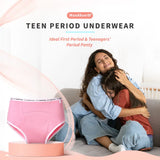 Pink Period Underwear for Teens