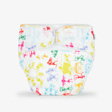 White Warli Newborn UNO Cloth Diaper