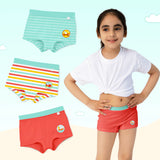 Pack of 3 Girls Boyshorts - Cloudloom Collection