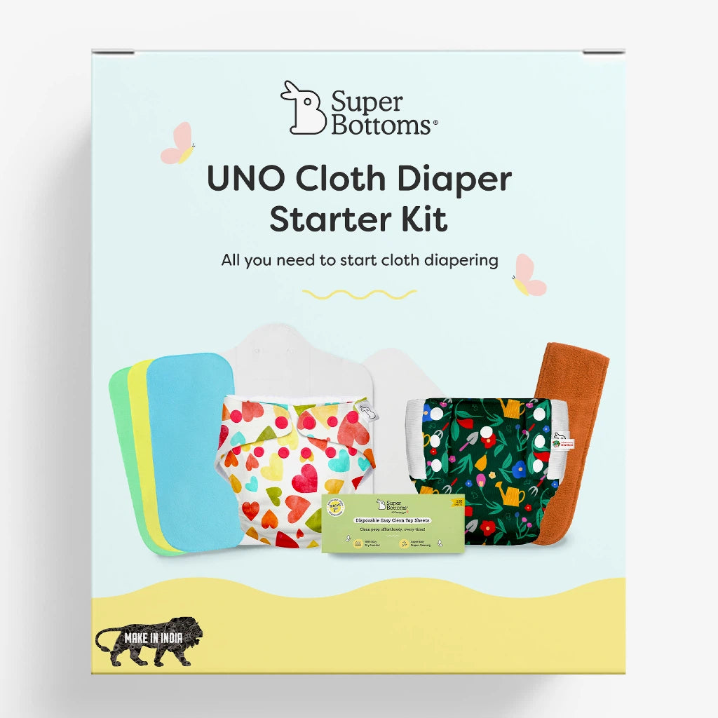 UNO Cloth Diaper Starter Kit for Babies