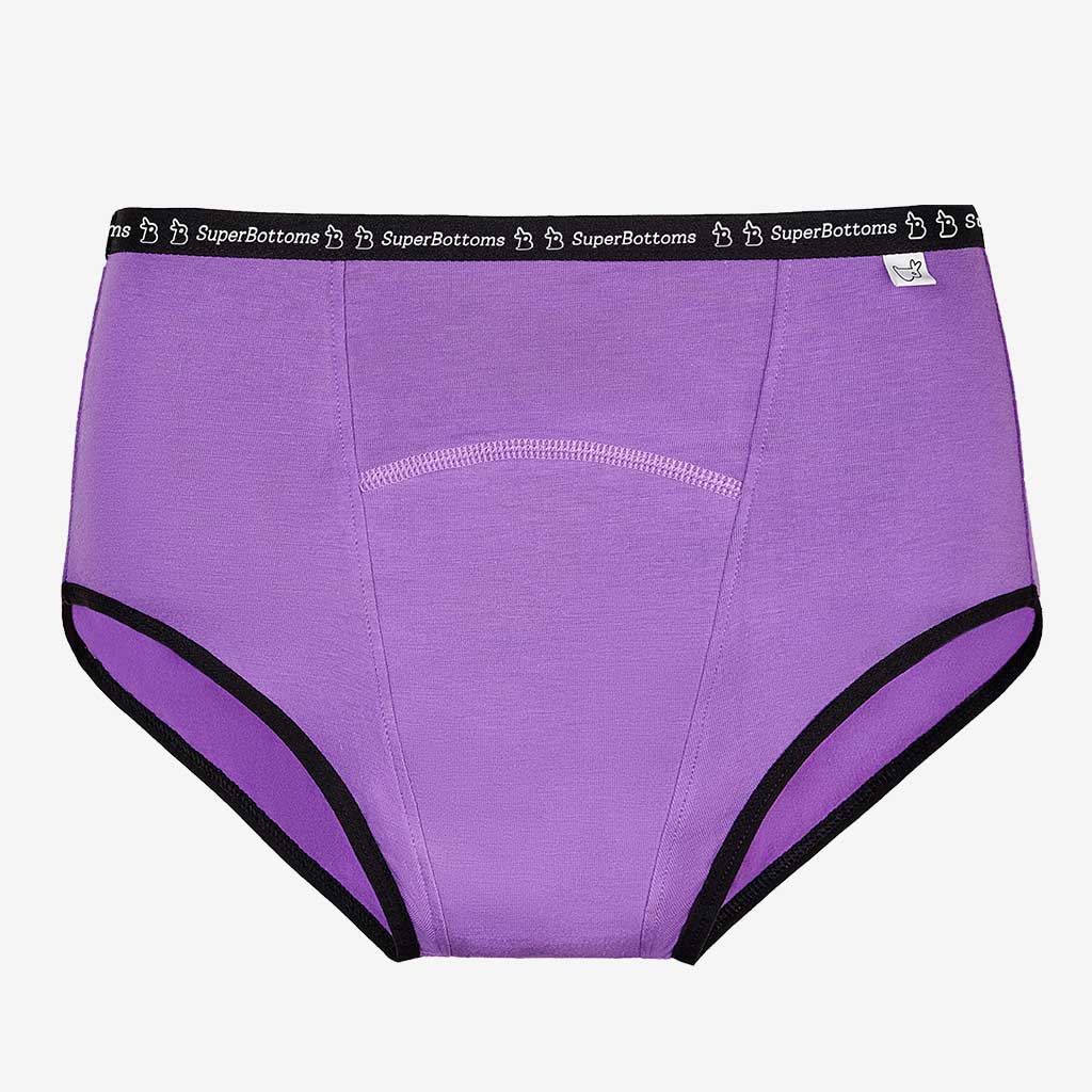 Beauty :: Body :: Feminine Hygiene :: superbottoms Cotton Maxabsorb Period  Underwear, Period Panty for WomenFull 8Hr, Heavy Flow  Protection, Antibacterial&Anti-Stain, High Waist