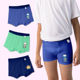 Pack of 3 Boy Trunks - Robo World Collection