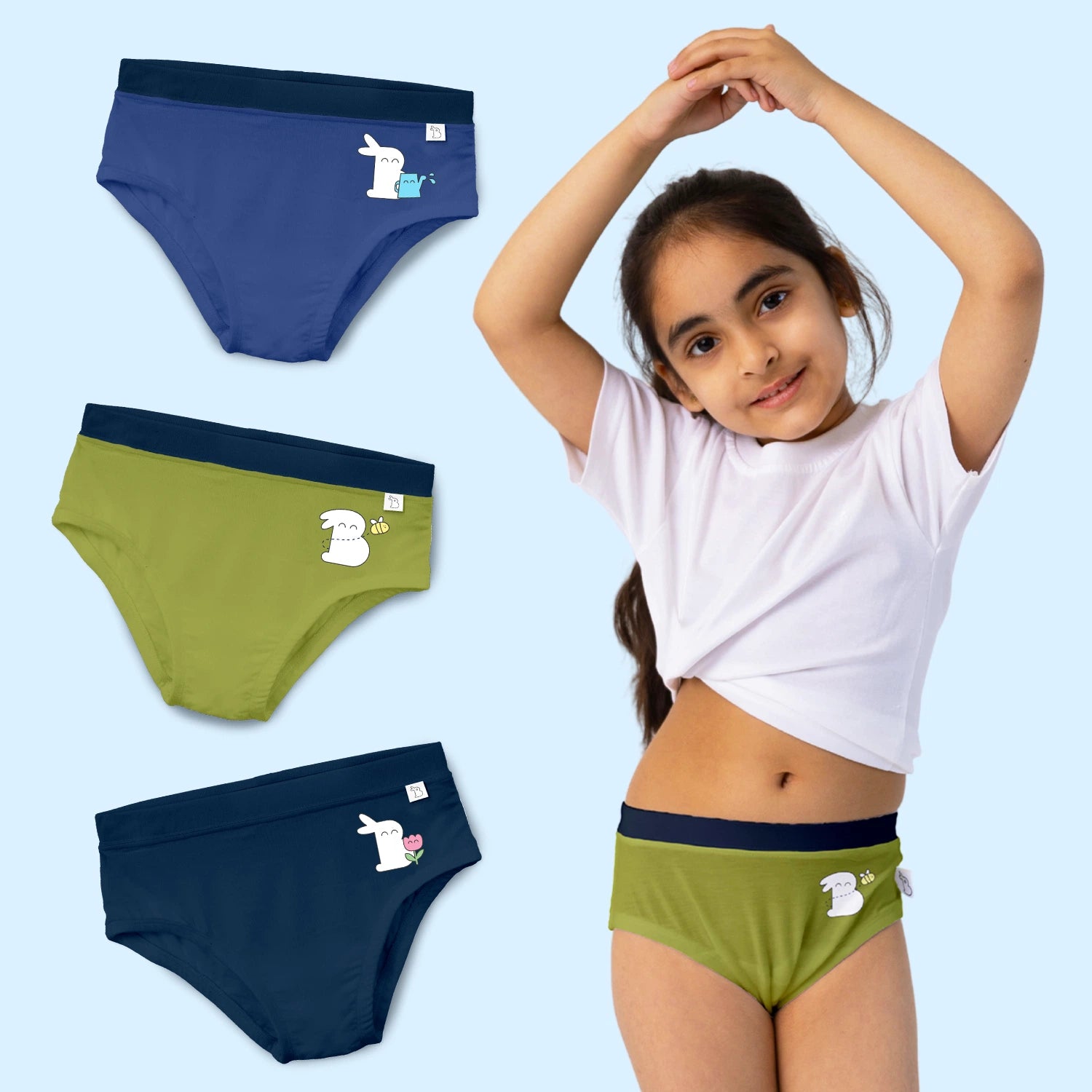 Girl Brief – Magical Meadow Collection – Pack of 3