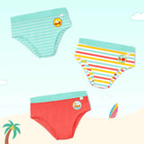 Supersoft Girls Briefs (Cloudbloom) Pack of 3
