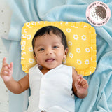 Mustard Seed Pillow with 2 Muslin Pillow Covers - Lazy Daisy & Dreamy Shells