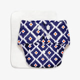Tie n Die - BASIC Cloth Diaper, New & Improved with EasySnap & Quick Dry UltraThin Pad