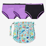 Free Waterproof Travel Bag with 3 Period Underwear