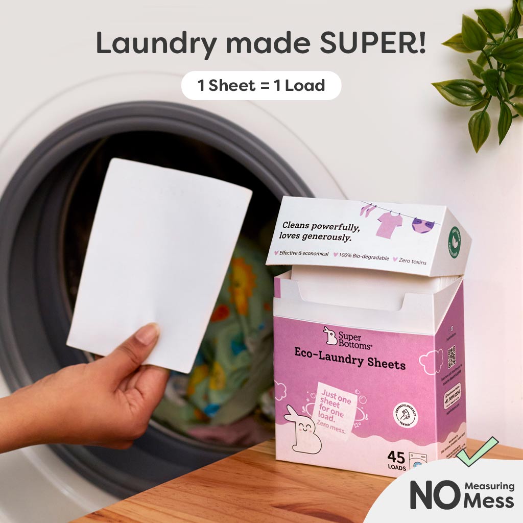 EcoLaundry Detergent Sheets