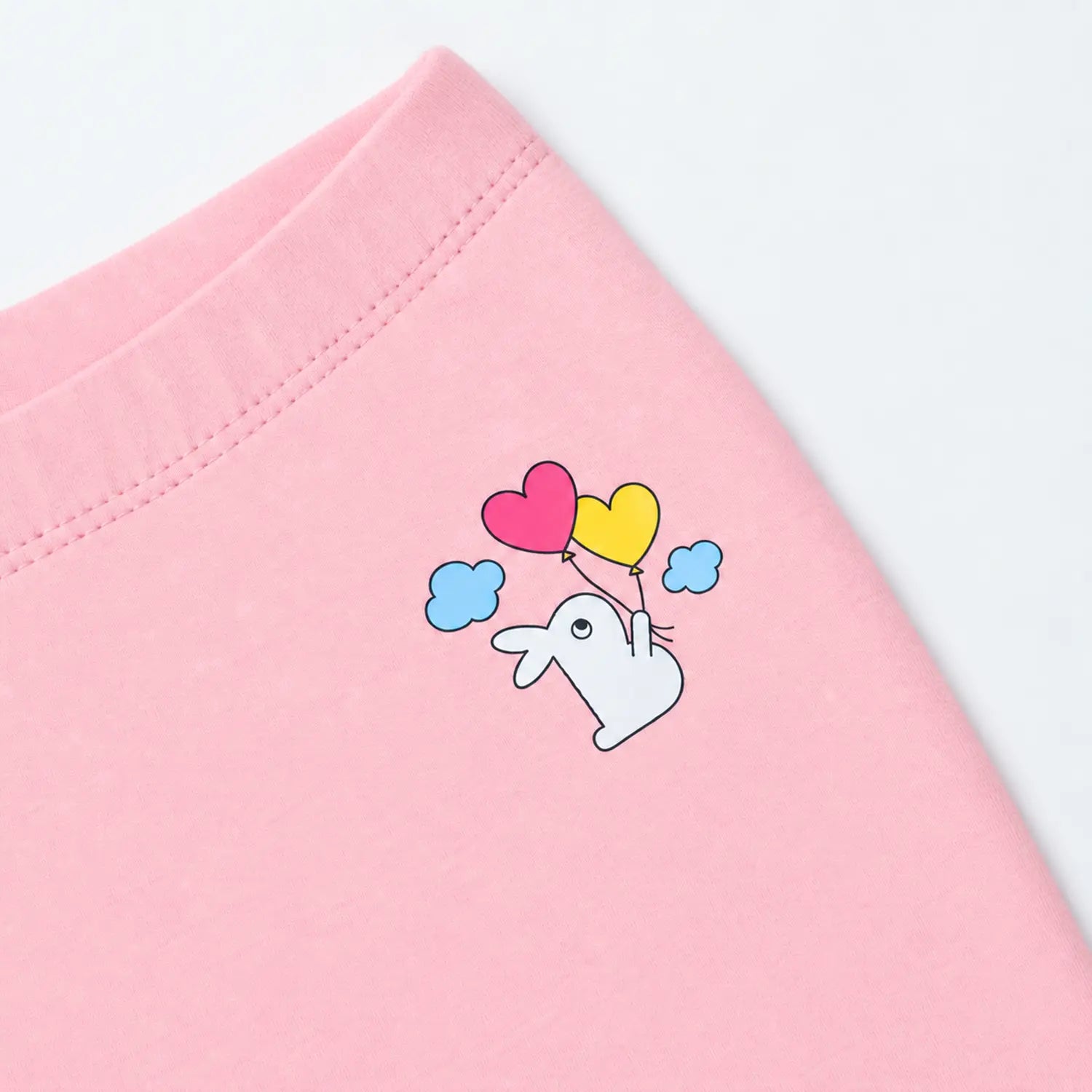 SuperSoft Cycling Shorts for Girls (Pink)