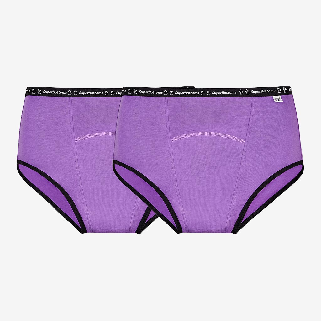 Thinx Teens Brief 3-Pack Period Underwear for Teens, Cotton Underwear Holds  5 Tampons, Feminine Care Period Panties : : Clothing, Shoes 
