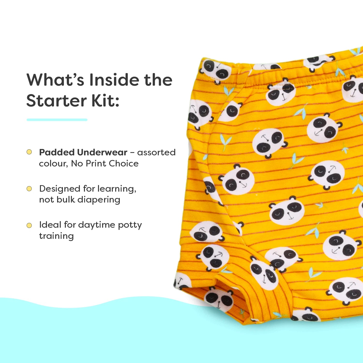 Padded Underwear Trial Pack for Toddlers & Babies