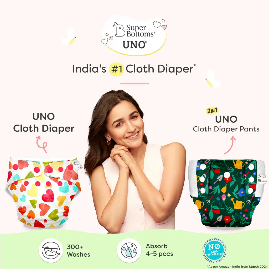 UNO Cloth Diaper Starter Kit for Babies