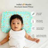 Mustard Seed Pillow with Muslin Cover - Dip n Dream