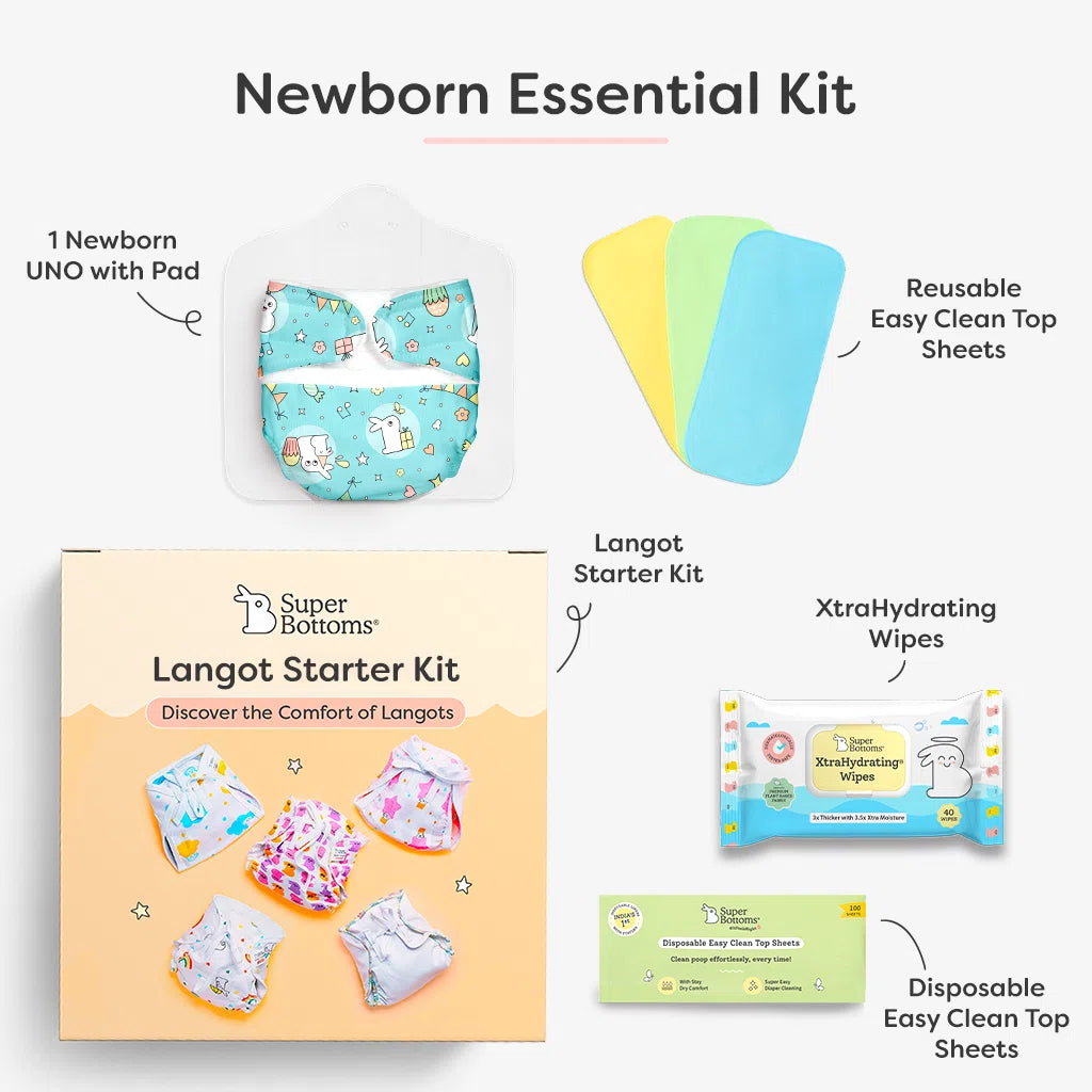 New Born Essentials Kit-5 Pack