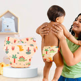 Rawr Time Freesize UNO SuperSoft Cloth Diaper with Velcro
