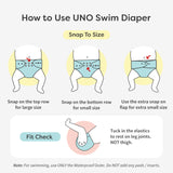 How to use UNO Swim Diaper