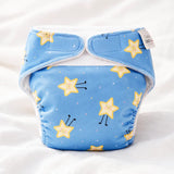 UNO Luxe Cloth Diaper & Soaker Set (Dry Feel Pad + Booster) - Twinkle Tumble