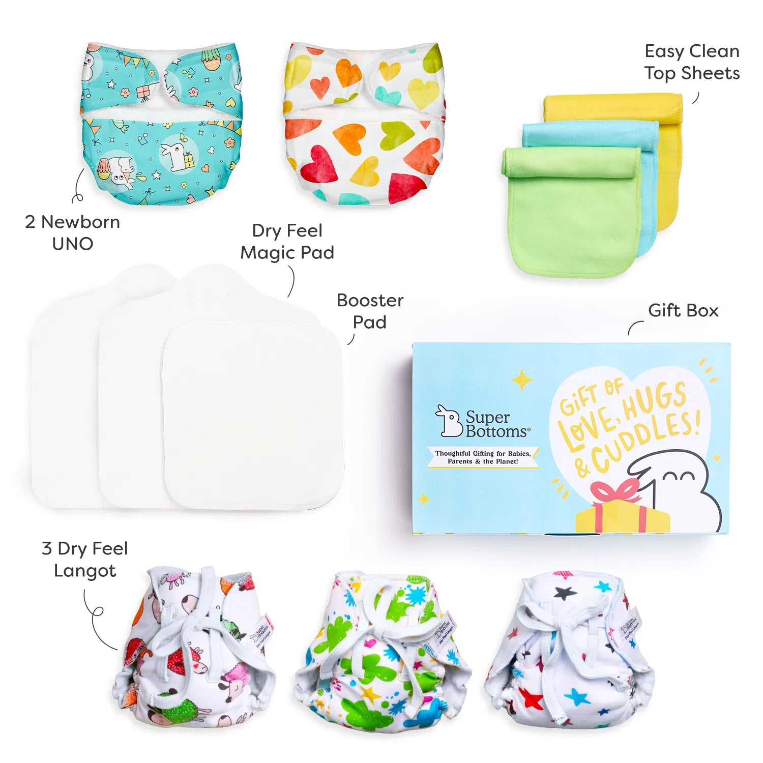 Baby Diapering Mega Gift Pack