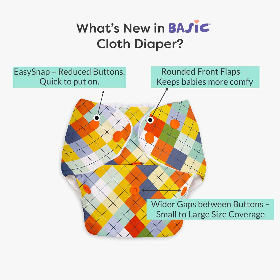 BASIC Cloth Diaper for Newborn Baby