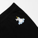 Cycling Shorts for Girls - Pack of 3 (Black)
